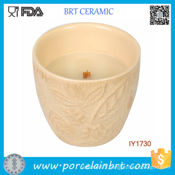 Hot Nice-Looking Handmade Empty Ceramic Candle Jar